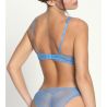 Soutien gorge Glam bleu Azur Sublime en Dentelle