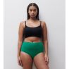 Culotte maxi taille haute SoftStretch Vert Racing Club
