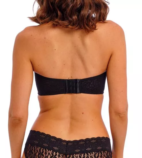 Soutien-gorge bandeau Halo Lace NOIR