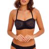 Soutien-gorge bandeau Halo Lace NOIR