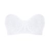 Soutien-gorge bandeau Halo Lace Ivoire