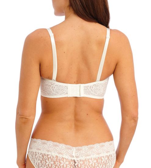 Soutien-gorge bandeau Halo Lace Ivoire