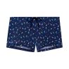 Boxer de bain imprimé glaces Summer Bleu Marine