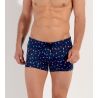 Boxer de bain imprimé glaces Summer Bleu Marine