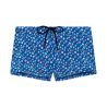 Boxer de bain imprimé billes Socoa Bleu