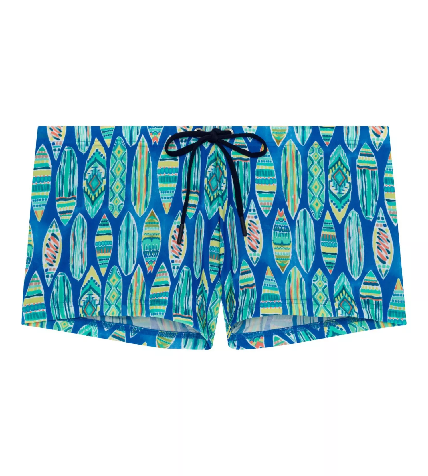 Boxer de bain imprimé surf Marbella Bleu