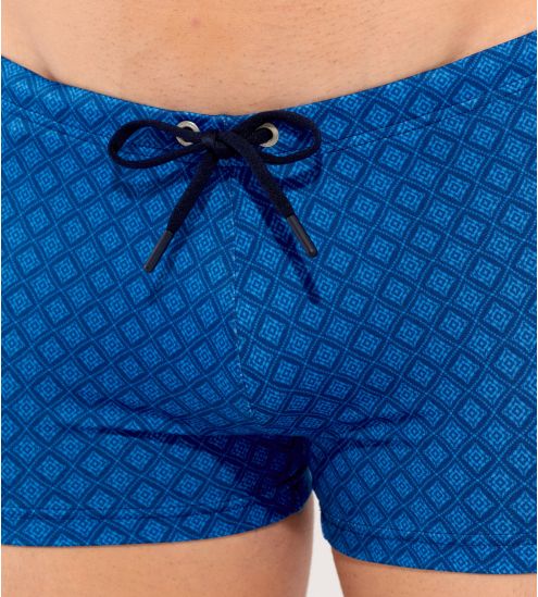 Blauer Hendaye-Bad-Boxer
