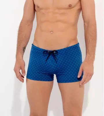 Boxer de bain Hendaye Bleu