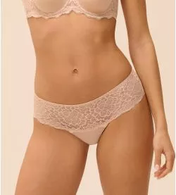Shorty femme beige Caresse Peau Rosée