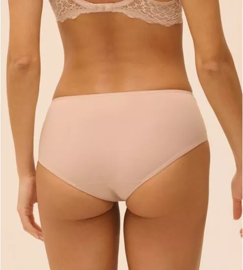 Culotte haute beige Caresse Peau Rosée