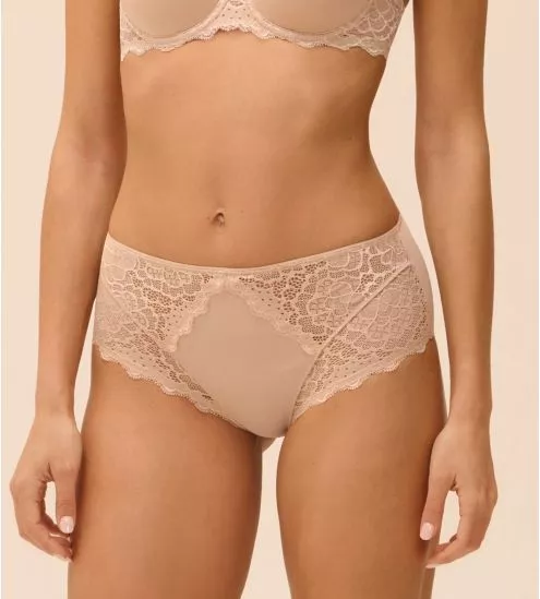 Culotte haute beige Caresse Peau Rosée