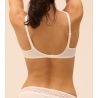Soutien gorge sans armatures Blanc Caresse Naturel