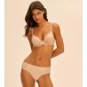 Soutien gorge Spacer beige décolleté plongeant Subtile Peau Rosée