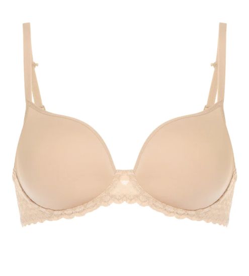 Soutien gorge Spacer beige décolleté plongeant Subtile Peau Rosée