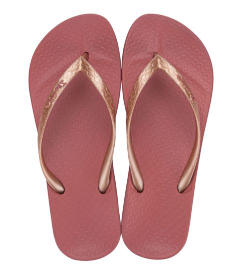 Tongs femme rose chic Anatomica Tan