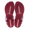 Tongs sandales femme bordeaux/bronze Classy