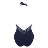 Maillot de bain 1 pièce séduction Ajourage Couture Marine Couture