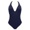 Maillot de bain 1 pièce séduction Ajourage Couture Marine Couture