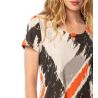 Robe courtes femme Noir/Ocre