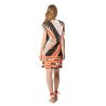 Robe courtes femme Noir/Ocre