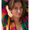 Chemise à fleurs femme Amandine Pinavo multicolore