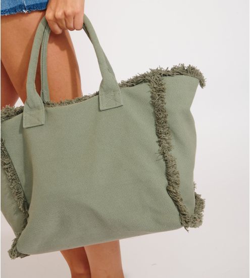 Sac de plage vert kaki...