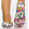 Socquettes femme Liner Skating Cat