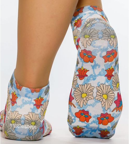 Blaue barocken Socken