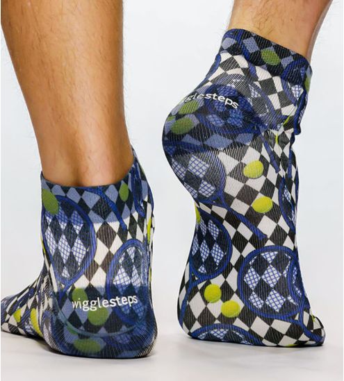 Blaue Schläger-Mann-Socken