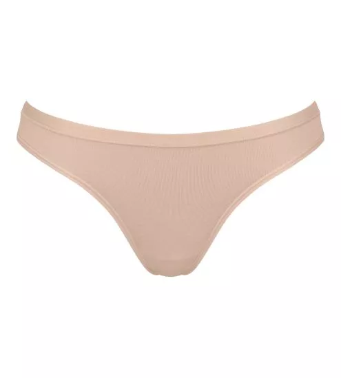 Lot de 3 slips mini Go Daily Cotton Beige