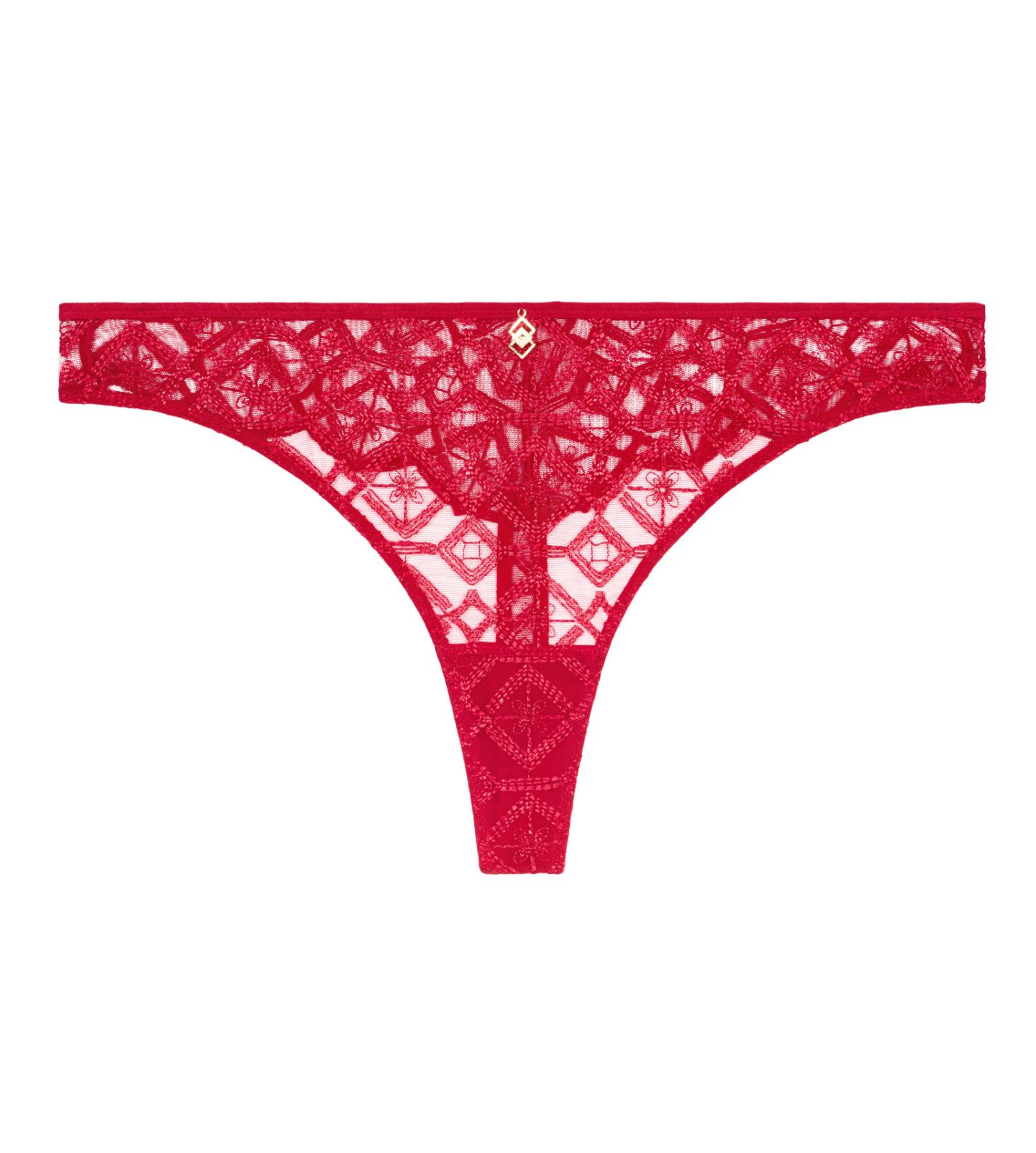 Tanga Aubade Saint-Tropez Magic Garden Taille 5 (XL) Beige - Neuf Avec étiquettes, Style Hipster
