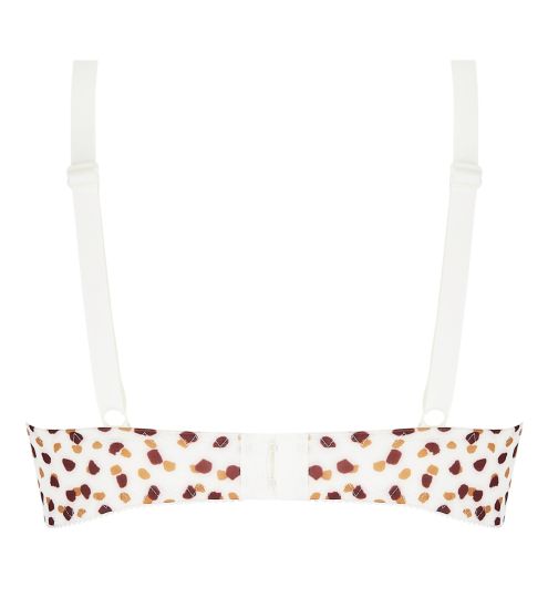 Soutien gorge sans armatures (bonnet D, E) imprimé Pépites de chocolat Belle à craquer