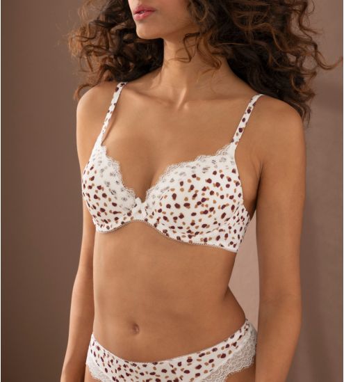 Soutien gorge à coques imprimé Pépites de chocolat Belle à craquer