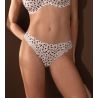 Slip femme imprimé Pépites de Chocolat et dentelle Belle à craquer