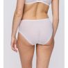 Shorty blanc brodé Chen White Yacht