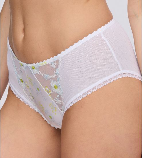 Shorty blanc brodé Chen White Yacht
