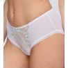 Shorty blanc brodé Chen White Yacht