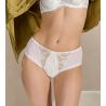 Shorty blanc brodé Chen White Yacht