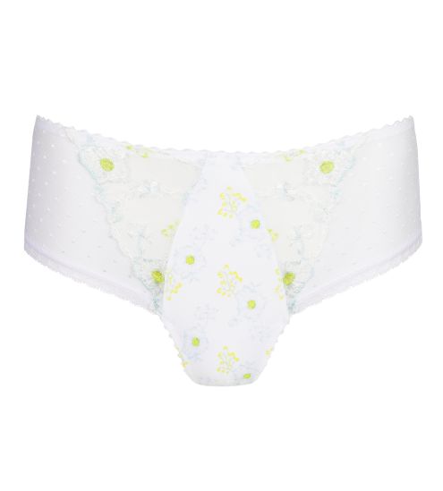 Shorty blanc brodé Chen White Yacht