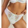 Culotte haute brodée Chen White Yacht