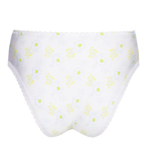 Culotte haute brodée Chen White Yacht