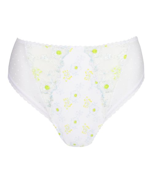 Culotte haute brodée Chen White Yacht