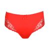 Culotte haute rouge brodée Jane True Red