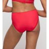 Culotte haute rouge brodée Jane True Red