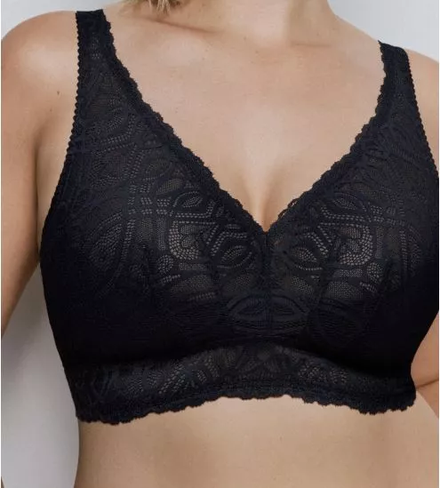 Soutien gorge grande taille sans armatures bleu Salerno Midnight Blue
