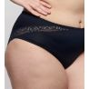 Culotte haute dentelle bleue Salerno Midnight Blue