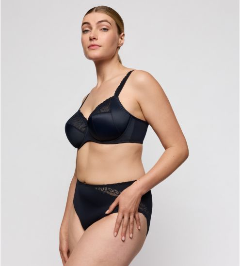 Culotte haute dentelle bleue Salerno Midnight Blue