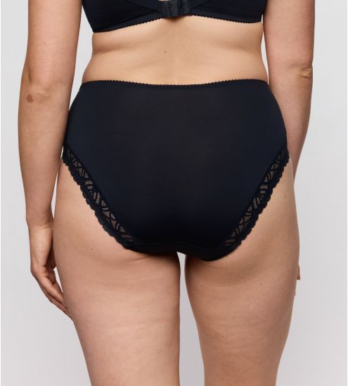 Culotte haute dentelle bleue Salerno Midnight Blue