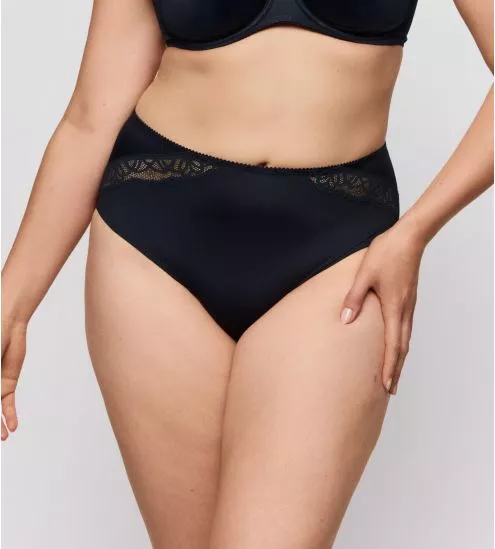 Culotte haute dentelle bleue Salerno Midnight Blue