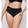 Culotte haute dentelle bleue Salerno Midnight Blue